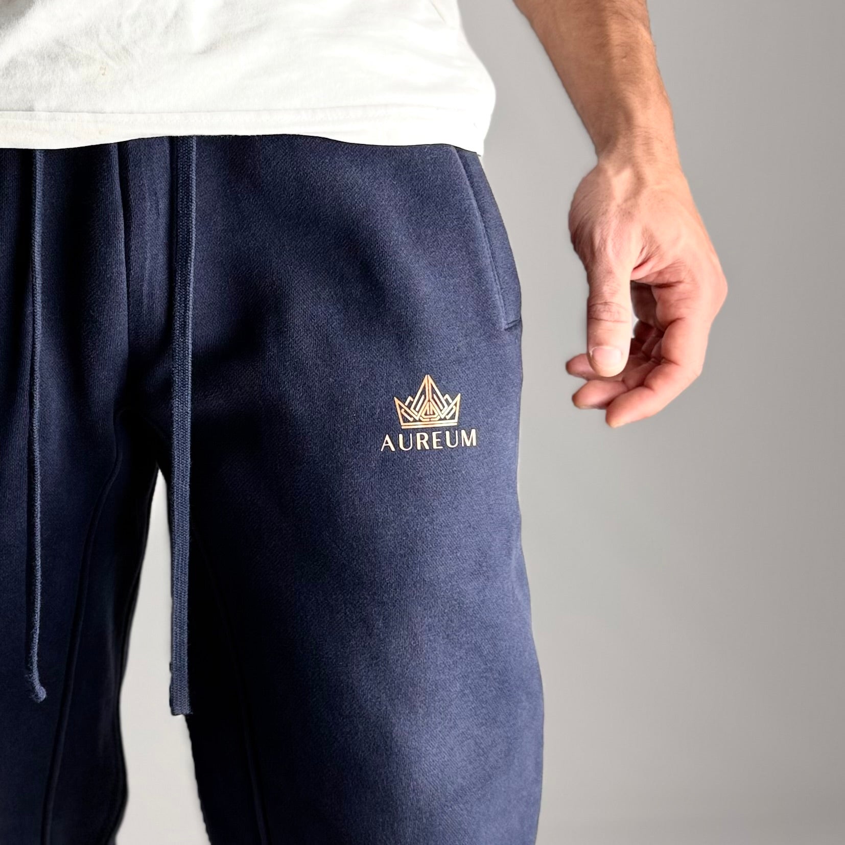 Crowned Heritage Bottoms - Midnight Blue