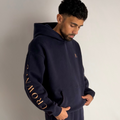 Crowned Heritage Hoodie - Midnight Blue